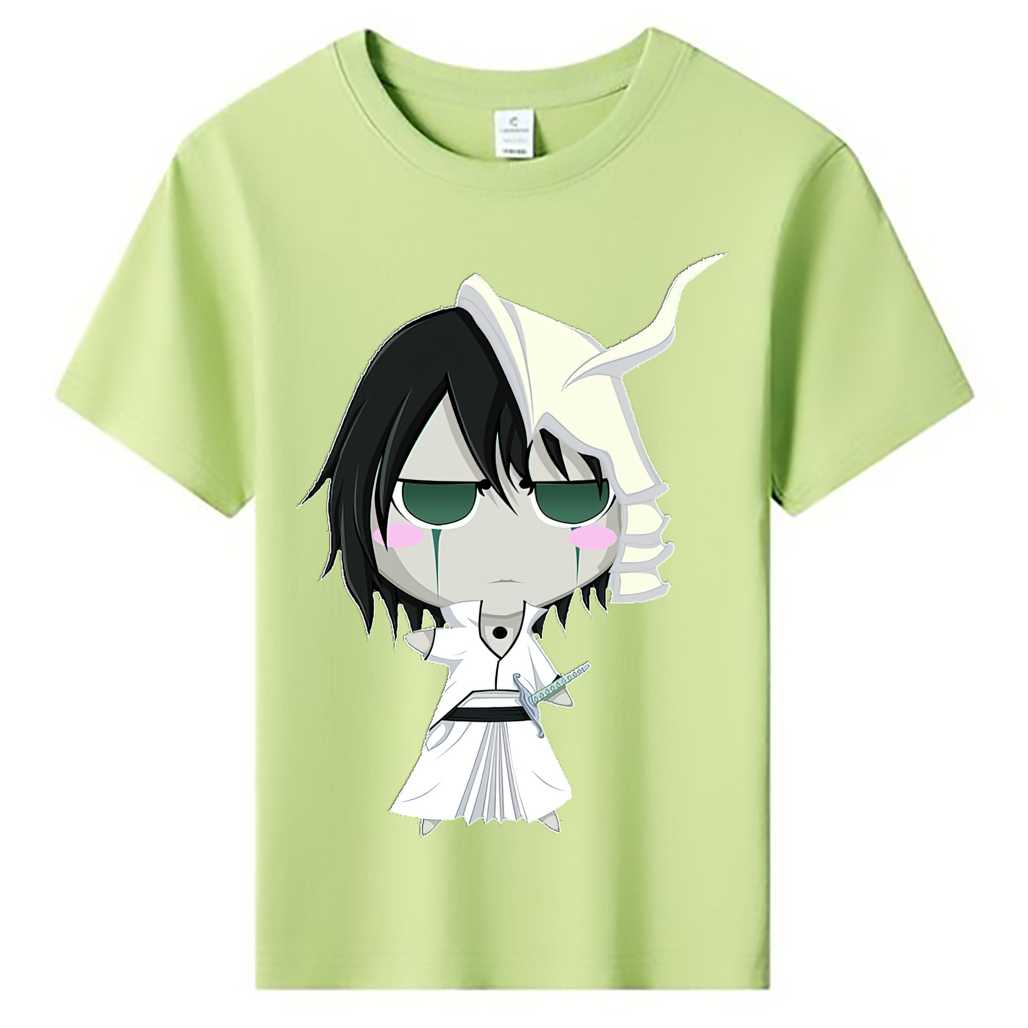 （画像用） ブリーチ ウルキオラ·シファー BLEACH Ulquiorra cifer 綿100％キッズTシャツ（フロントプリント）
